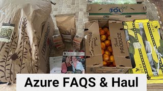 May Azure Standard Haul & FAQs: Unboxing Organic Goodies