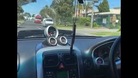 Supercharged VZ SS Transbrake Burnout