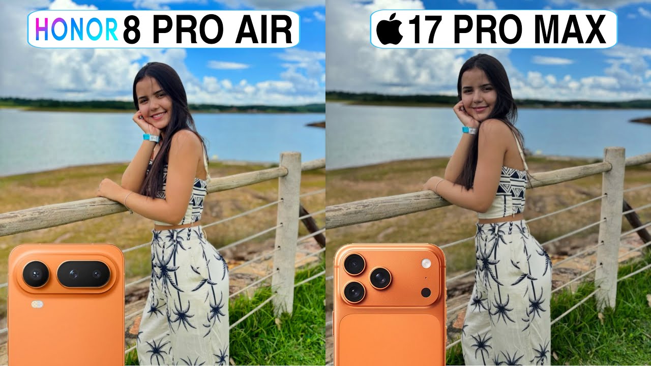 Honor Magic 8 Pro Air Vs iPhone 17 Pro Max Camera Test Comparison