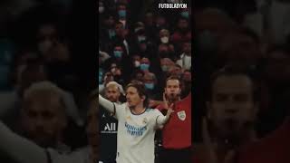 Luka Modricin Psg Karşısındaki Galibiyet Sonrası Sevinci...