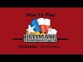 How To Play Ultimate Texas Hold'em  ClubMikeV Tutorial ...