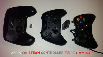 XBOX OR STEAM CONTROLLER FOR PC GAMING?