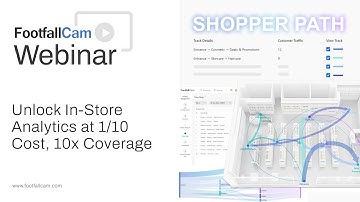 FootfallCam Webinar - Unlock In-Store Analytics at 1/10 Cost, 10x Coverage