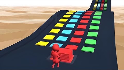 Stack Colors 🟩🟦🟥🟨 Max Levels Walkthrough Gameplay Android iOS New Update