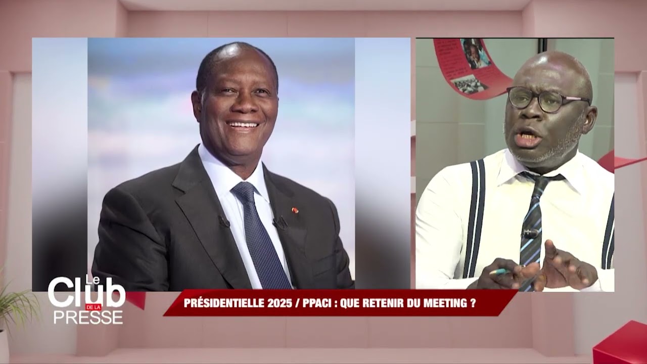 Le club de la presse du 17 août 2025. Présidentielles 2025 /PPACI : Que retenir du meeting ?