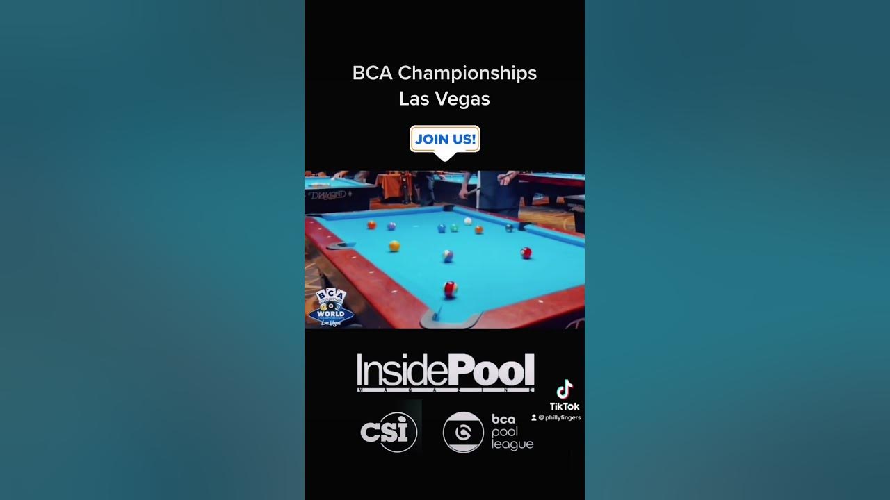 BCA Championships Las Vegas billiards 8ball vegas BCA CSI join
