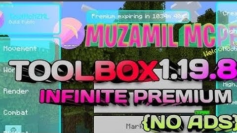Minecraft New ToolBox For 1.19.81 Download MediaFire Link