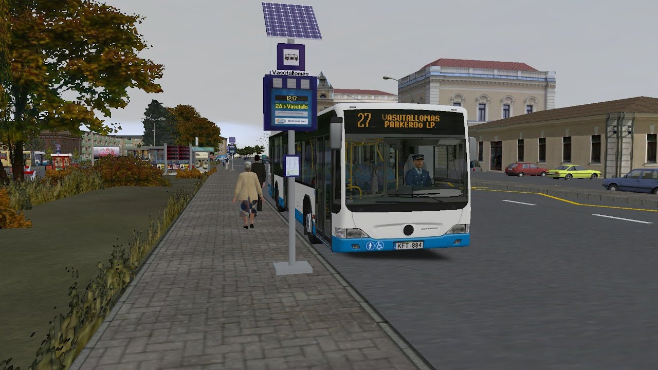 OMSI 2 Vasutállomás-Parkerdő Lp.-Vasutállomás