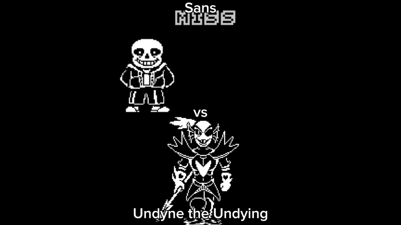 Sans vs Undyne the Undying (Undertale)