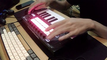 MAKING TRAP BEAT WITH NOVATION LAUNCHKEY MINI MK3