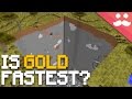 Minecraft: Are Gold Tools FASTER Than Diamond!?