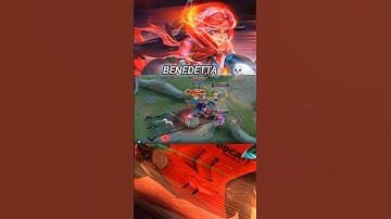 BENEDETTA 🔥😱💀 #mobilelegends #mlbb #benedetta #moments #viral #shorts #likeandsubscribe