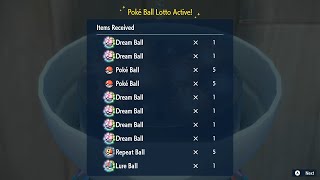 Got 6 Dream Balls from Item Printer! (5s'2x after the time)  - Se.229 - Pokemon Violet - 20241216 screenshot 4