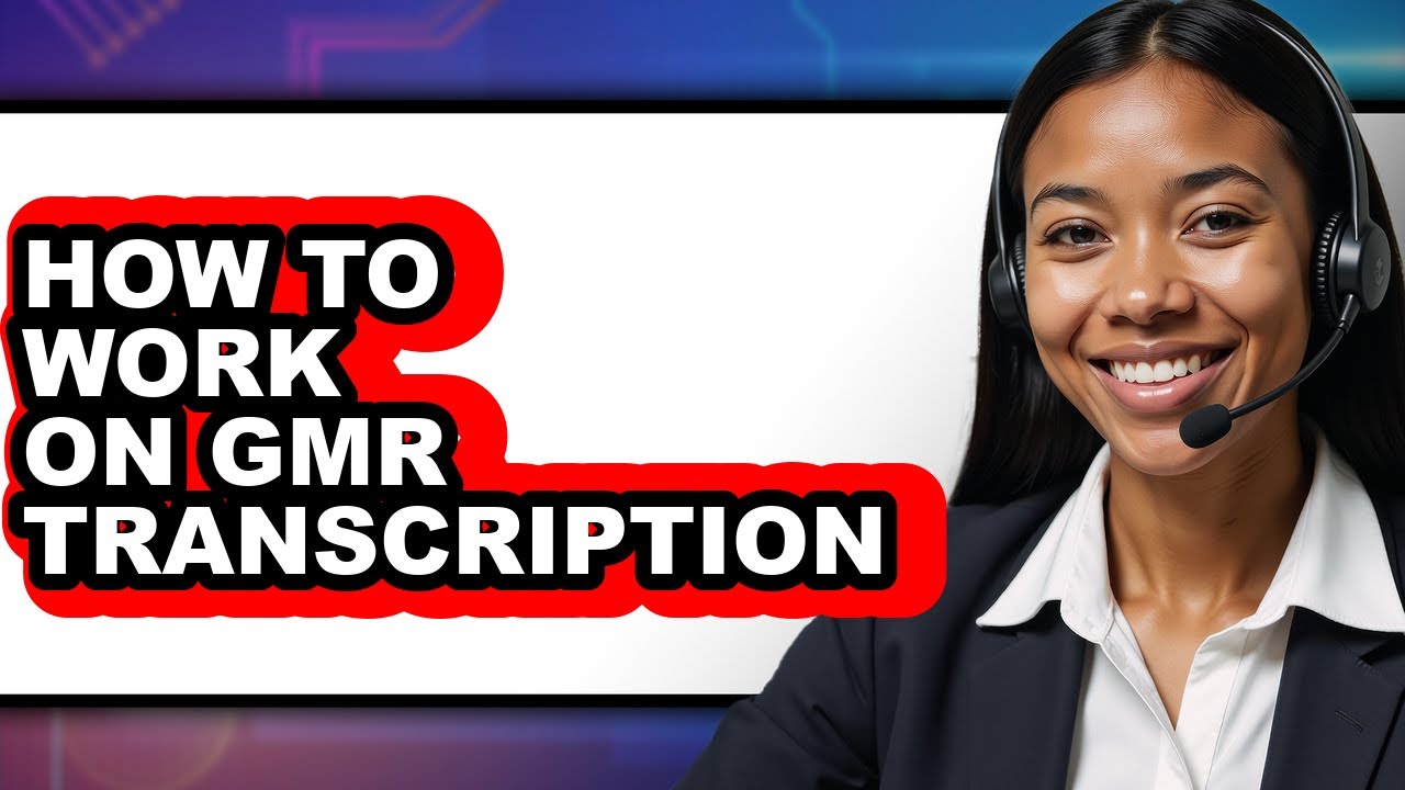 How to Work on Gmr Transcription (updated) - YouTube