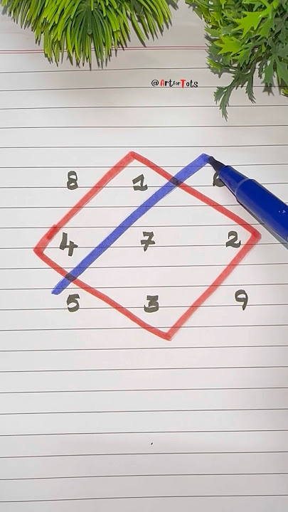 💯☸️Fun With Number #trending #numbers #art #shorts #youtubeshorts #123 #fun #funny