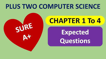 Chapter 1 to 4 | Expected Q & A | Plus Two Computer Science | EduHub By Naveen Bhasker