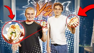 ХОТ-ДОГ ЗА 2 000 РУБ vs ХОТ-ДОГ ЗА 200 РУБ!!! БЛОГЕРЫ НА КУХНЕ!!!