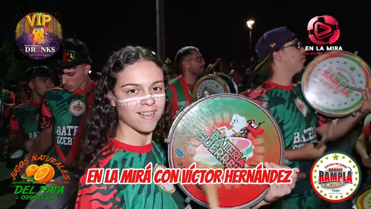 Ensayo Técnico de Escuela de Samba Barrio Rampla.