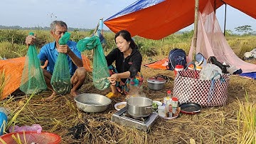 Cá lóc nấu canh chua ngó lục bình buổi sáng tiếp tục dô mánh nữa