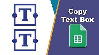 How to copy multiple text boxes at once in Google Spreadsheets