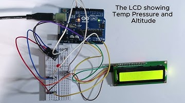 Temperature Pressure Measurement Using Arduino and BMP180
