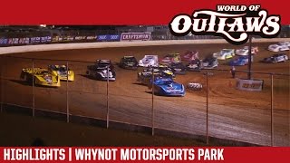 World of Outlaws Late Models | Whynot Motorsports Park 3/24/17