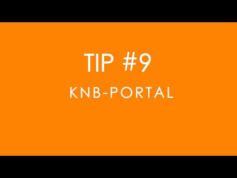 Tip # 9 KNB portal