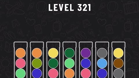 Ball Sort Puzzle Level 321 #ballsortpuzzle #ballsortpuzzlegameplay #puzzlegame #mobilegames