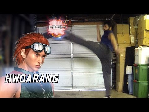 Real Life Tekken - TKD with HWOARANG [Eric Jacobus]