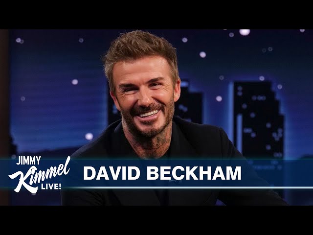 David Beckham on Spice Girls Reuniting for Victoria’s 50th, Messi Mania in USA & Being a Neat Freak class=