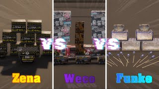 Zena vs Weco vs Funke - Fireworks Mania + Mods