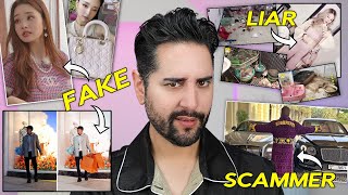 Exposing The Fake Luxury Lives Of Influencers - Instagram VS Reality
