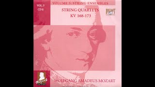 Mozart String Quartets K 168 173