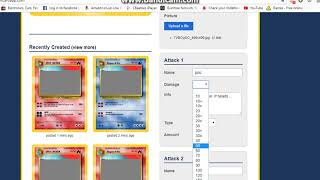 making denisdaily | pokemon card maker screenshot 5
