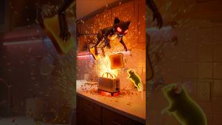 LEVEL 1 VS LEVEL 1000 SPEED! 😱⚡ Cyber-Cat &amp; Tom and Jerry #Shorts #3D #Viral