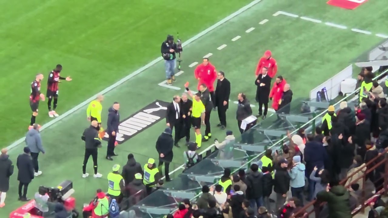 AC MILAN - S.S. LAZIO - RED CARDS VAR PENALTY