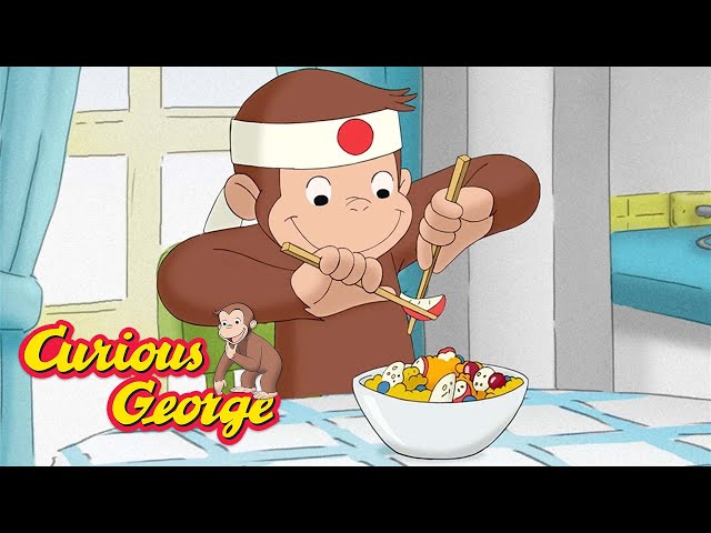 George goes to Japan 🇯🇵 Curious George 🐵 Kids Cartoon 🐵 Kids Movies class=