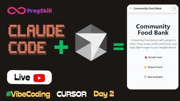 Day 2 -- Vibe Coding a Community food bank Until We Donate $100