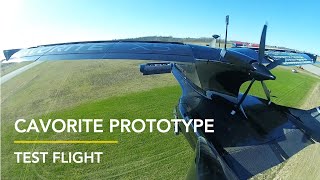 PreTransition Test Flight  Cavorite Prototype