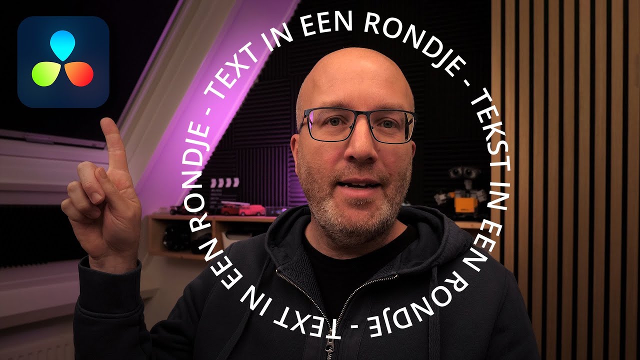 Tekst in een Cirkel (of Eigen Pad) Maken in DaVinci Resolve – Text+ Tutorial (Nederlands)