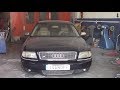 Ремонт автомобиля  Audi S8 двигатель AQH, замена термостата