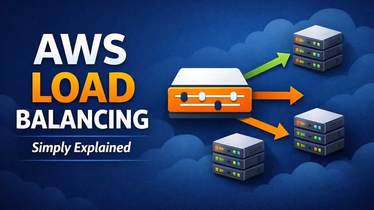 AWS Load Balancing Explained Simply | Types, Working & Real Use Case