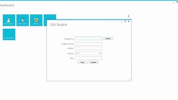 Student Fee Collecting Software With Receipt Printing using C# Sql CE