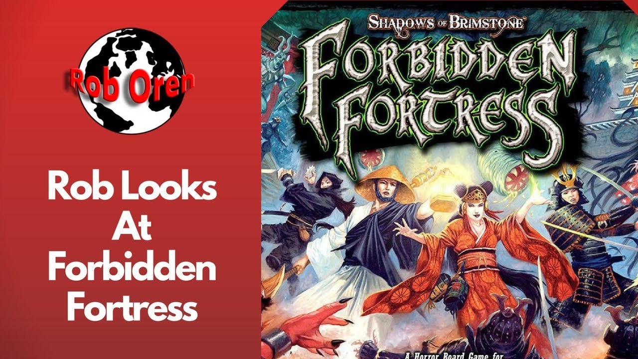Tuile Double Face SHADOWS OF BRIMSTONE – FORBIDDEN FORTRESS TG15 – Jeu De Plateau – Occasion – Flying Frog
