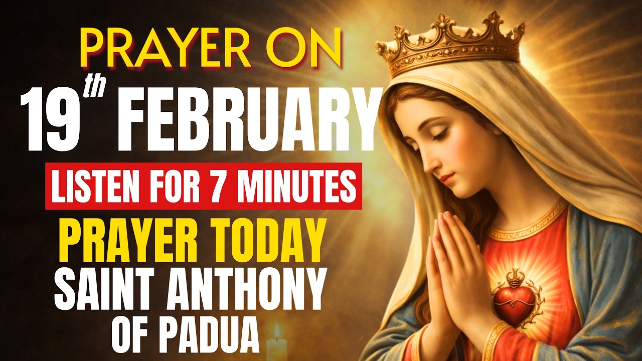 THURSDAY HOLY ROSARY 💖FEBRUARY 19 2026 | PRAY THIS FOR 7 MINUTES FOR AN IMPOSSIBLE MIRACLE