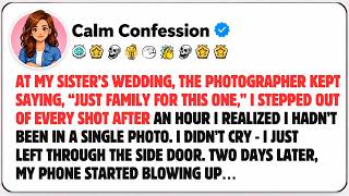 At My Sister's Wedding, The Photographer Kept Saying, "Just Immediate Family For This One...