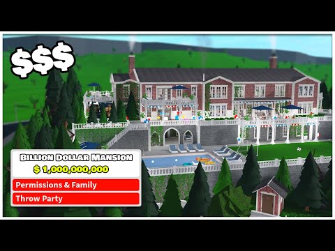 NEW BILLION DOLLAR MANSION ON BLOXBURG