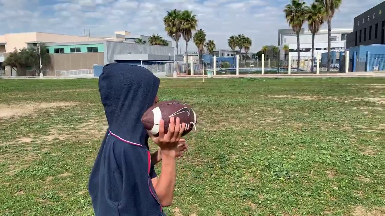 How to properly throw a football YouTube