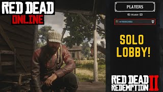 SOLO LOBBY Red Dead Online RDO Red Dead Redemption 2 RDR2
