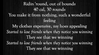 Ridin Around - DJ Mustard ft. Nipsey Hussle RJ [Lyric Video]